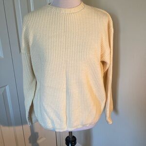 Huntington Ridge Yellow Knit Sweater